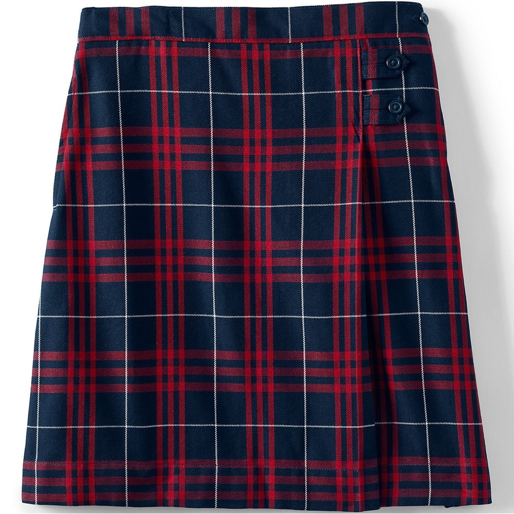 Lands’ End A-line Uniform Skirt